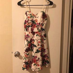 New White floral dress